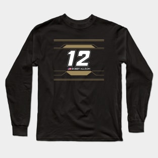 Bobby Allison #12 NASCAR Design Long Sleeve T-Shirt
